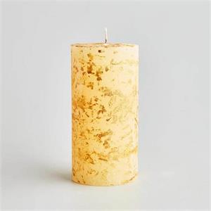 St Eval Marbled Pillar Candle